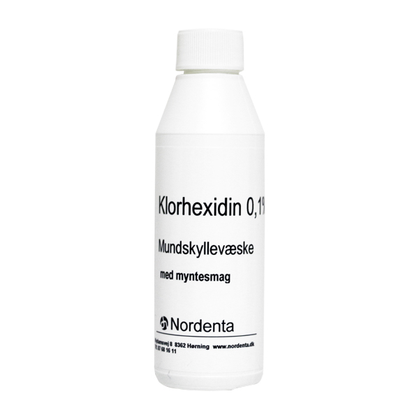 Nordenta klorhexidin 0,1% mint, 36 x 100 ml