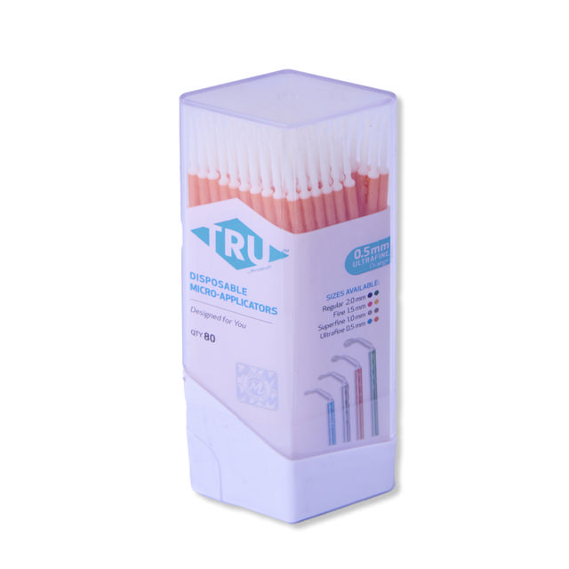 Microbrush TRU mikro, 80 stk, orange 0,5 mm