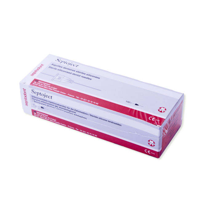 Septoject kanyler 27G, 0,40 x 25mm, 100 stk.