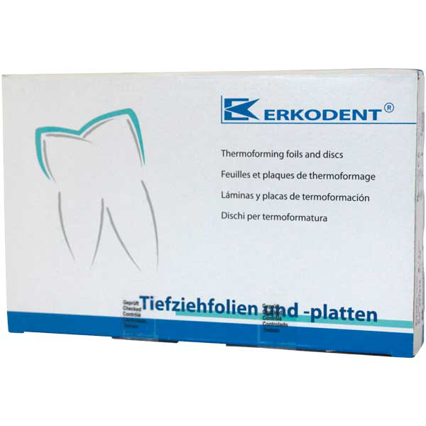 Erkodur plader, hårde, 1,5 x 120 mm, 10 stk