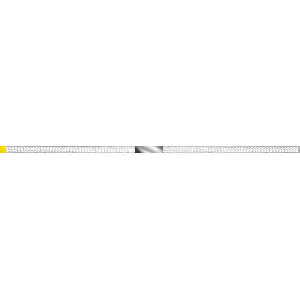 Komet diamantstrip, m/perf. WS37EF 0,08mm gul 10st