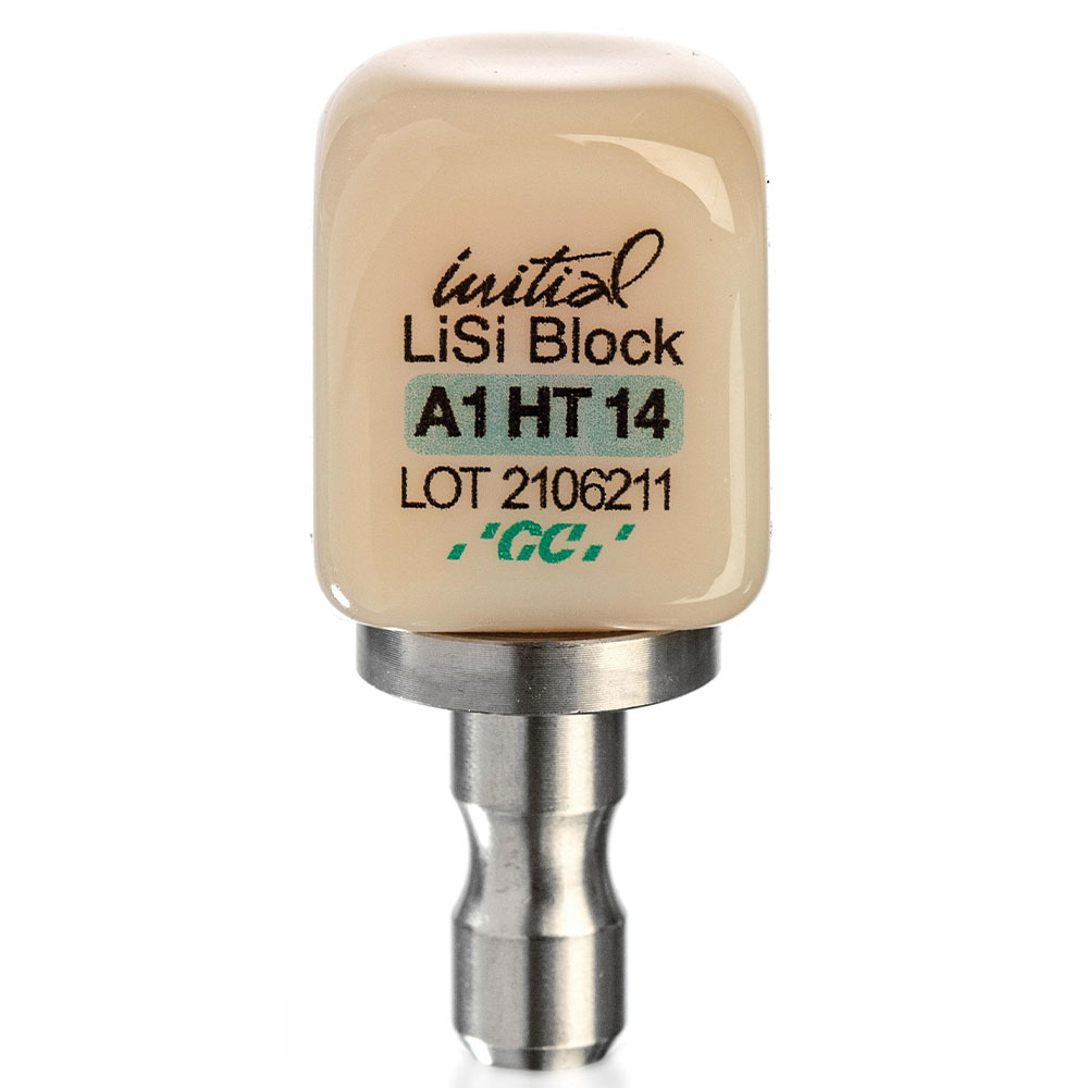 GC Initial LiSi Block, CEREC, HT A1 str. 14, 5 stk