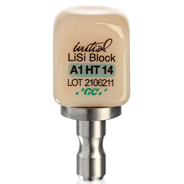 GC Initial LiSi Block, CEREC, HT A1 str. 14, 5 stk