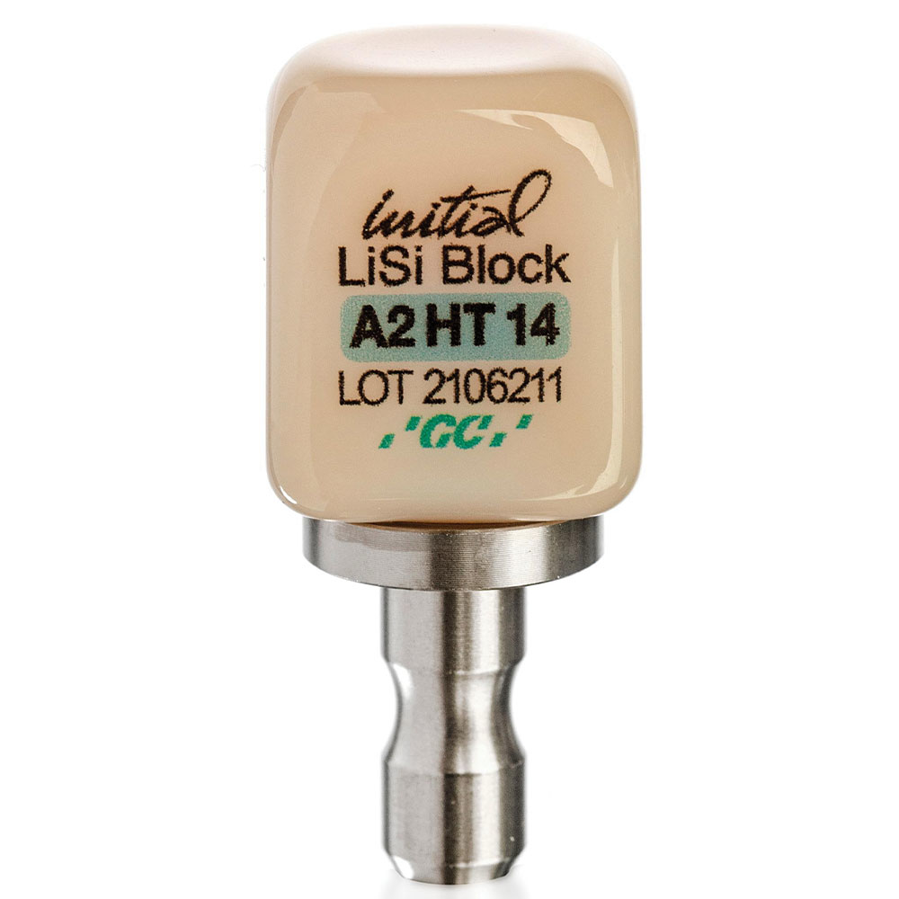 GC Initial LiSi Block, CEREC, HT A2 str. 14, 5 stk