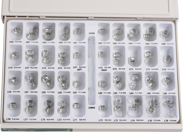 Ion Iso-Form kroner intro.æske molar MC-64, 64 stk