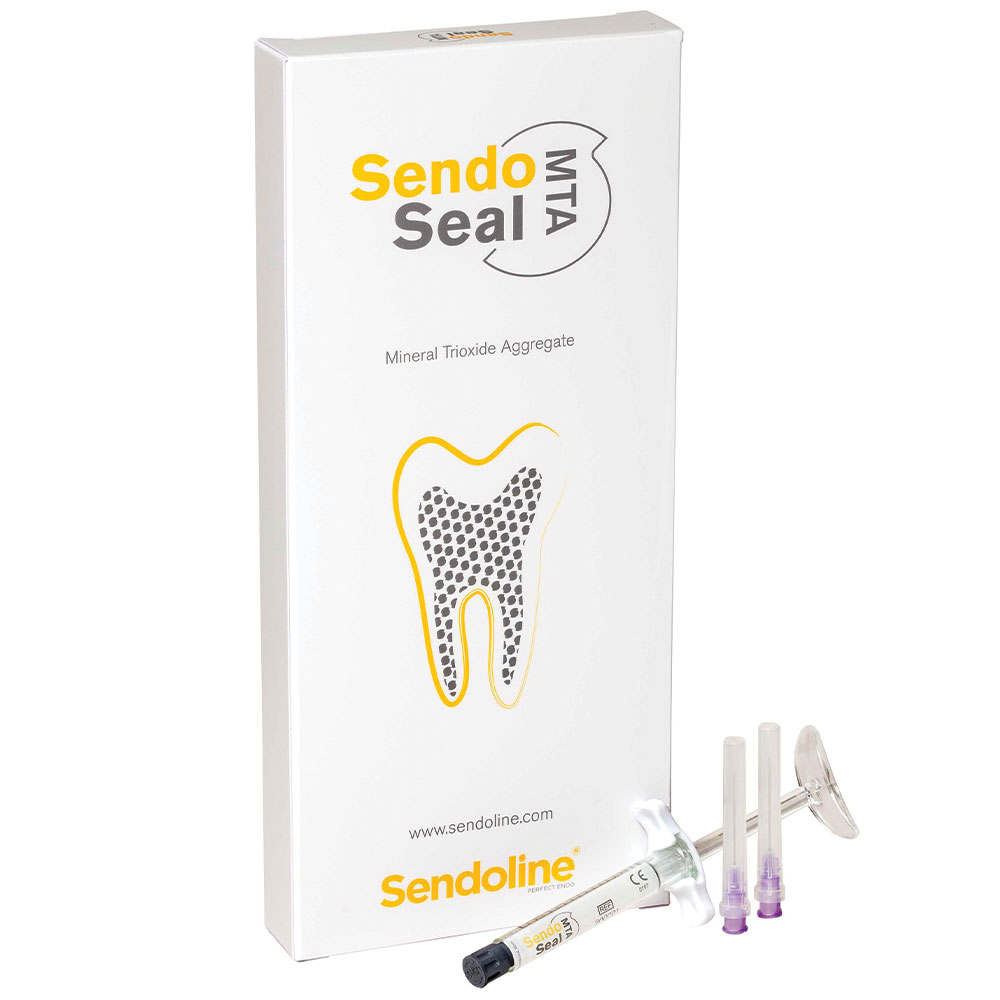 SendoSeal MTA sealer, sæt med 3 g og 20 kanyler