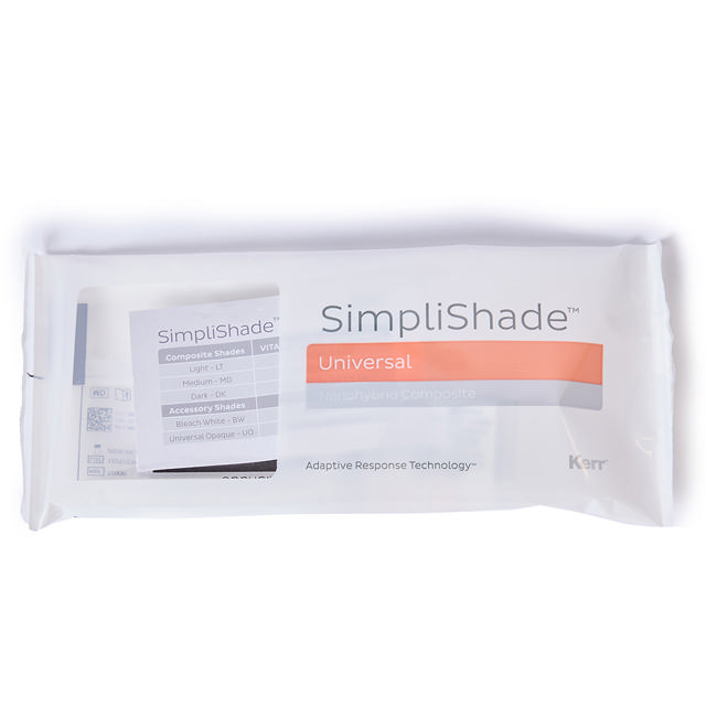 SimpliShade uni. komp., Bleach White, 10 x 0,25g