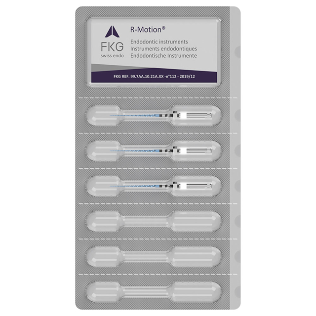 R-Motion glider file 15/03v, hvid 31 mm, 3 stk.