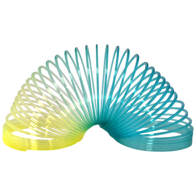 Legetøj, fjeder ass. farver 24 stk.