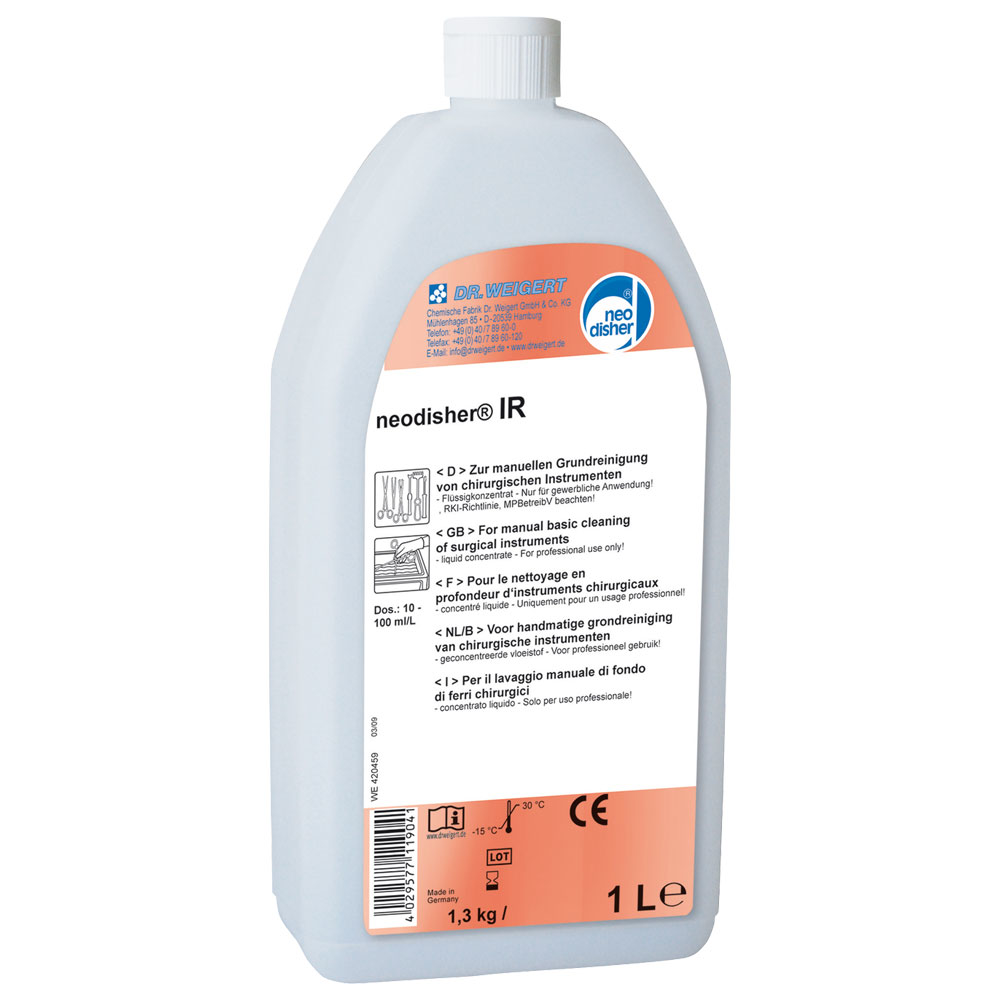 Neodisher IR rustfjerner t/instrumenter, 1 liter