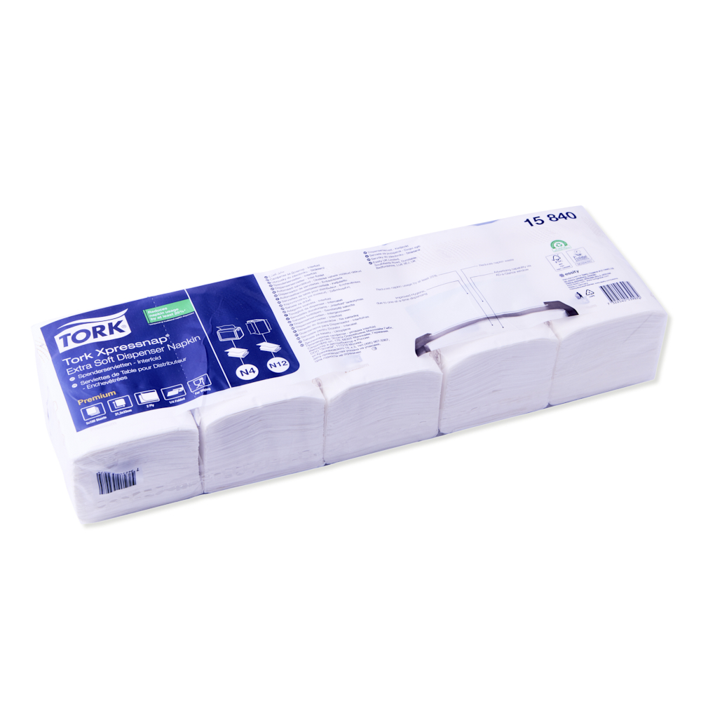Tork serviet Xpressnap N4 21,3x33 cm, 500 stk.