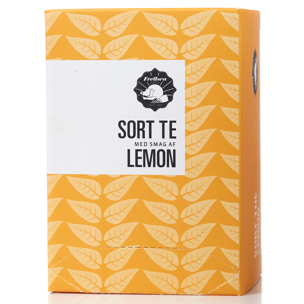 Frellsen sort te, Lemon, 20 breve