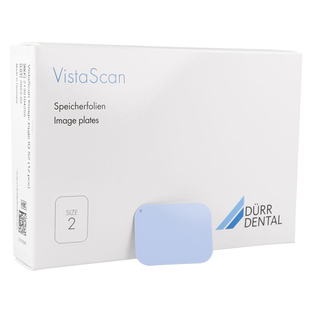 VistaScan IQ Pack fosforplader, S2, 2 stk.