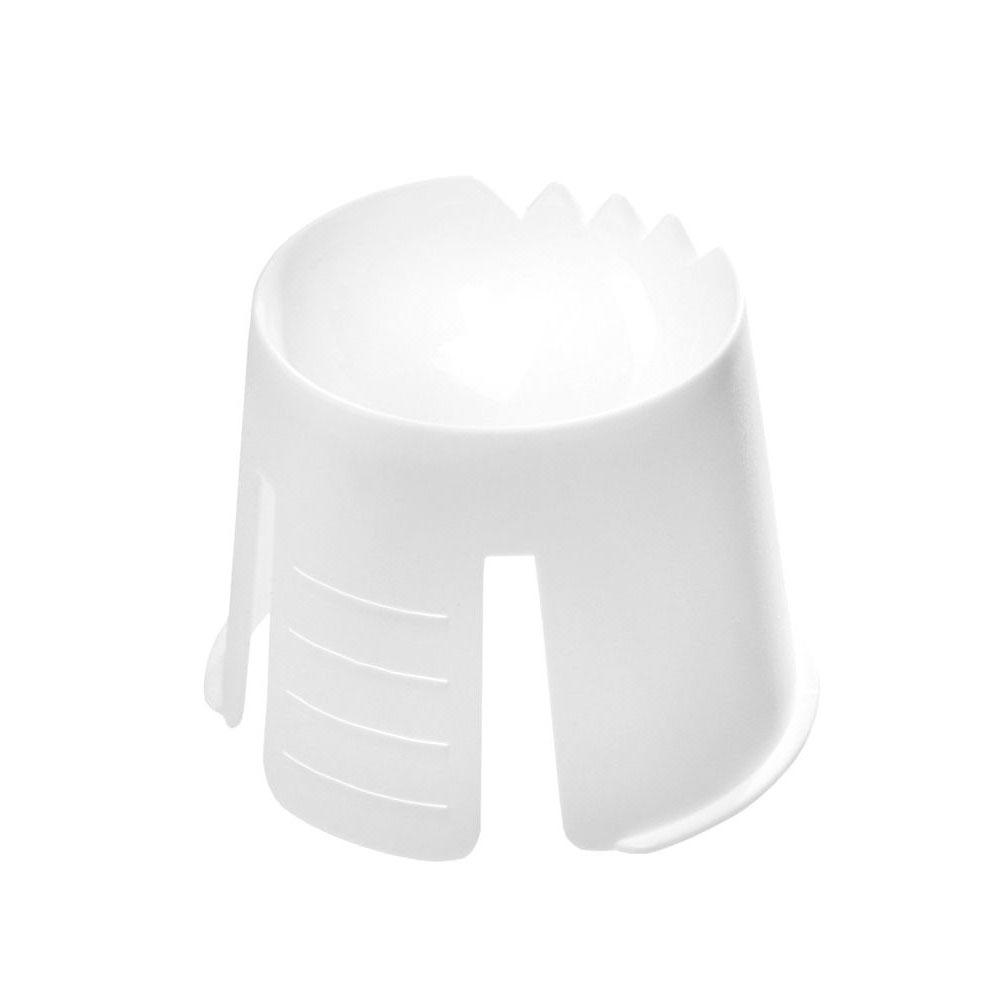 Simplee dappenbægre BIO m. takket kant hvid 1000st