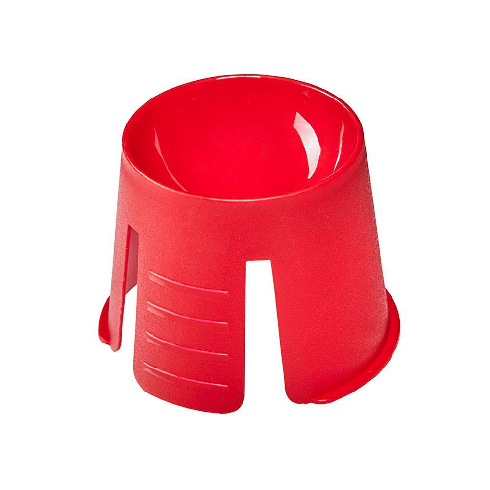 Simplee dappenbægre m. glat kant, rød, 1000 stk.