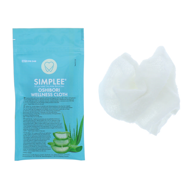 Simplee Oshibori Wellness Cloth renseklud, stk.