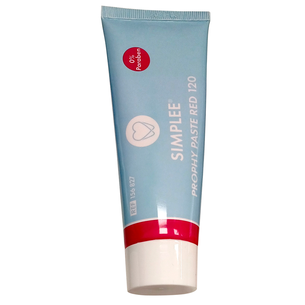 Simplee Prophy Paste, RDA 120 rød, 60 ml