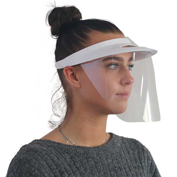 Op-d-op beskyttelsesvisir m/2 stk. visir-skærme