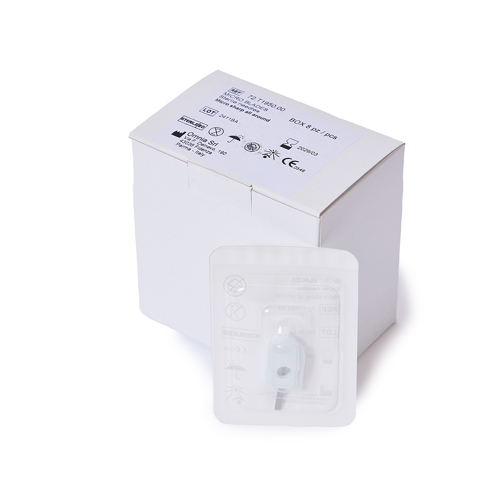 Omnia skalpelblade mikro sterile, 8 stk.