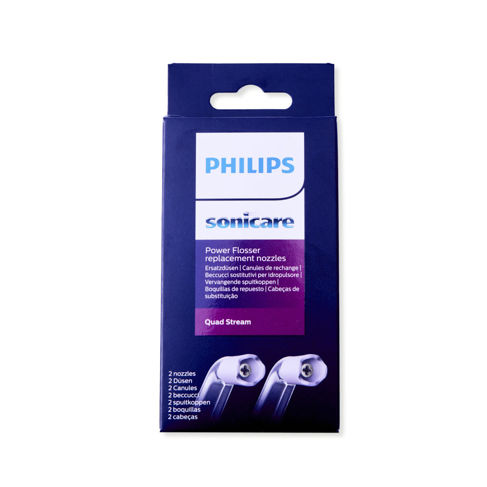 Philips Powerfloss spidser, F3 Quad Stream, 2 stk.