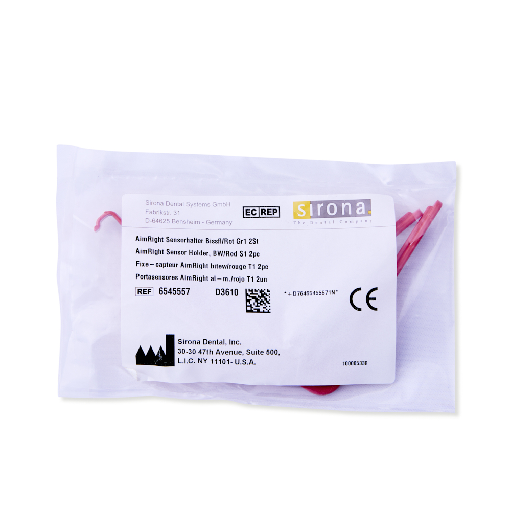 AimRight sensorholder, Bitewing, str 1 rød, 2 stk.