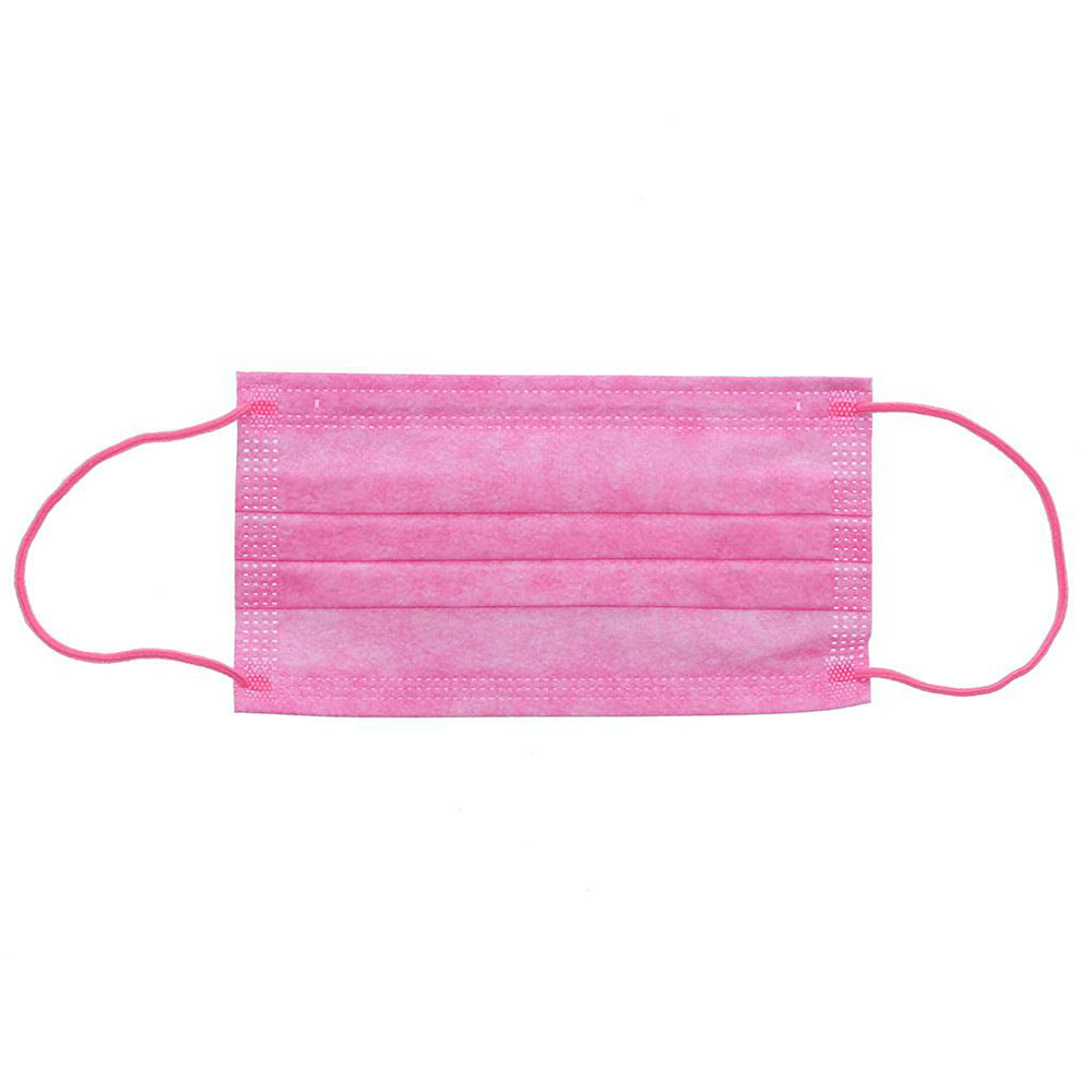 Simplee mundbind type IIR m/elastik, pink, 50 stk