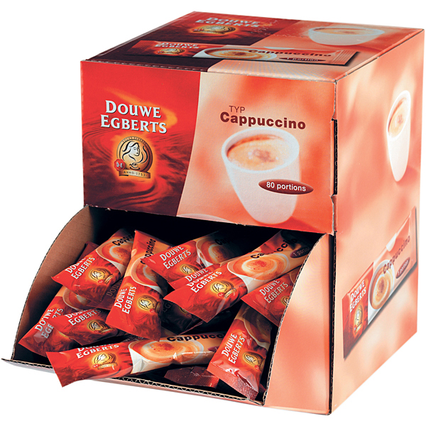 DE Cappucino Sticks Instant, 80 sticks