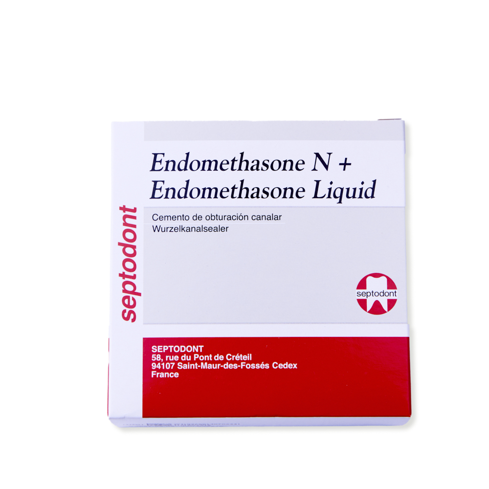 Endomethasone sealer, sæt m/væske og pulver