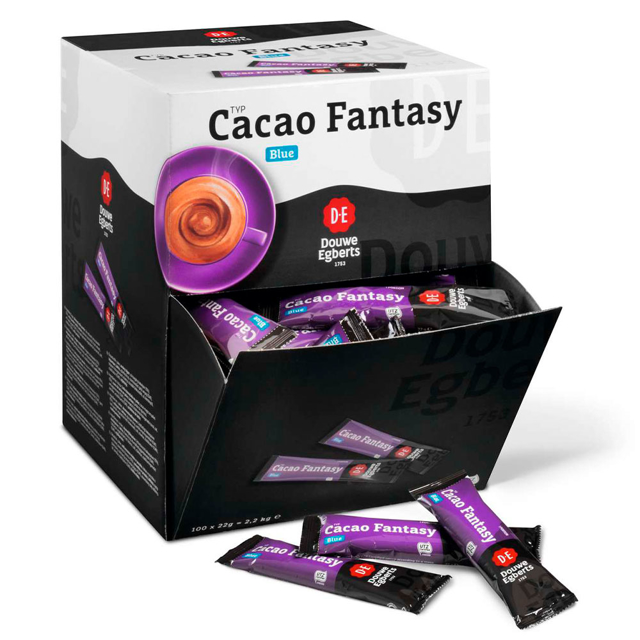 D.E Cacao Fantasy Sticks 14%, lilla, 100 stk 