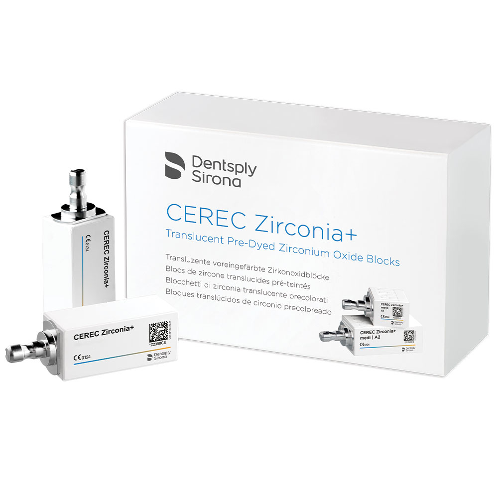 Cerec Zirconia+ blokke, Mono C3, 3 stk 