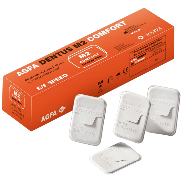 Agfa Dentus M2 Comfort dobbeltfilm, 2 x 150 stk.