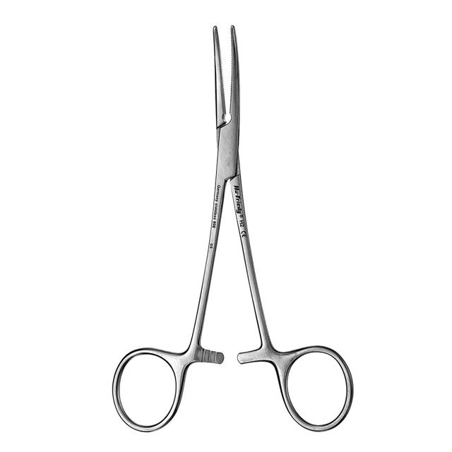 Hu-Friedy pean Kelly Hemostat 2, bøjet, 14 cm