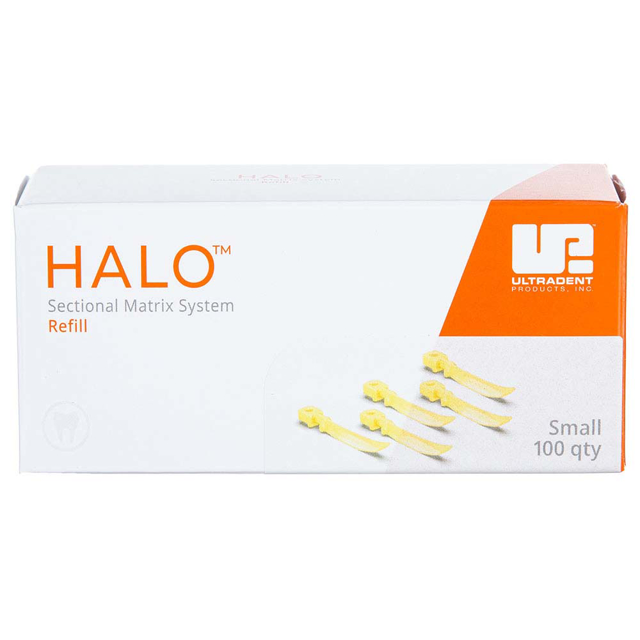 Halo kiler Small, gule, 100 stk.