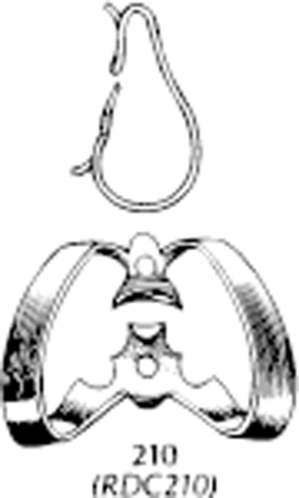 Hu-Friedy kofferdamklamme RDCM 6 