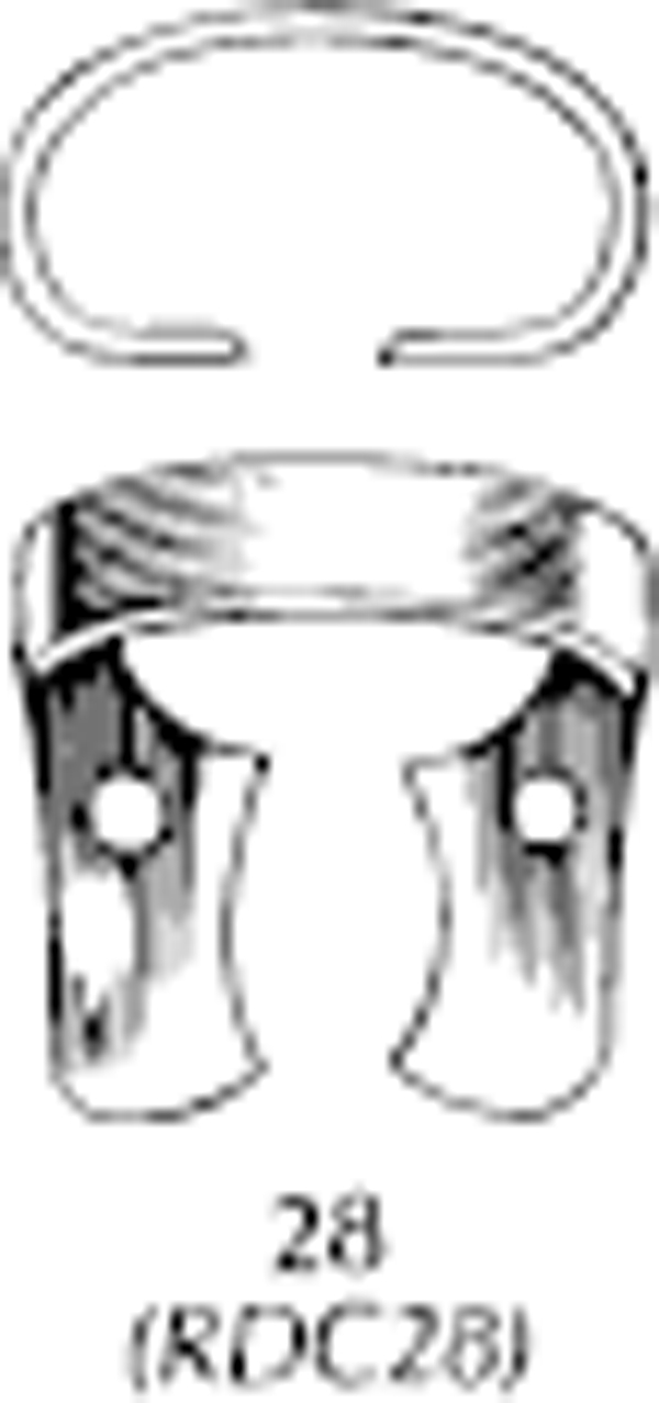 Hu-Friedy kofferdamklamme RDCM 28