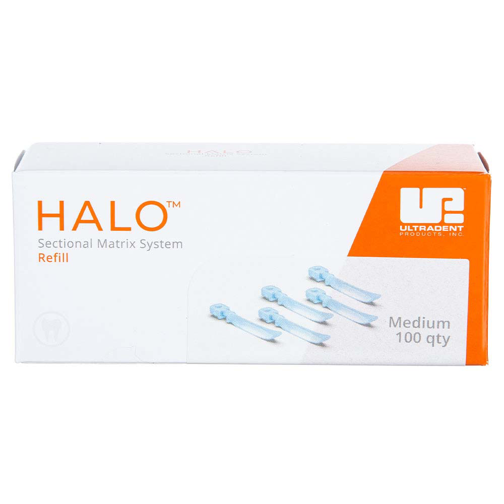 Halo kiler Medium, blå, 100 stk.