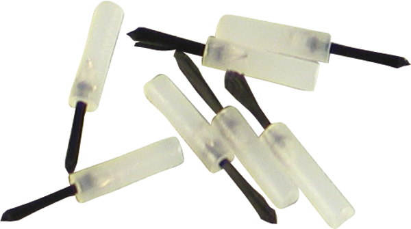 TopDent penselhoveder transparente medium,100 stk.