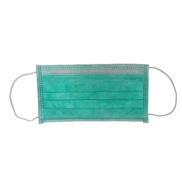 TopDent mundbind type II m/elastik, grøn, 50 stk.