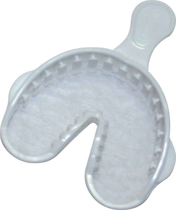 Alfa Triple Trays medium, hvid, 24 stk.