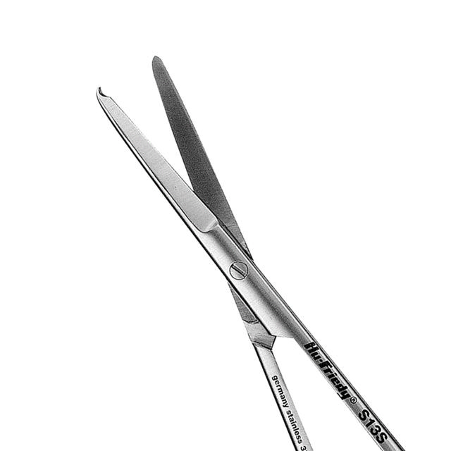 Hu-Friedy sutursaks 13S, m/krog, lige, 12 cm