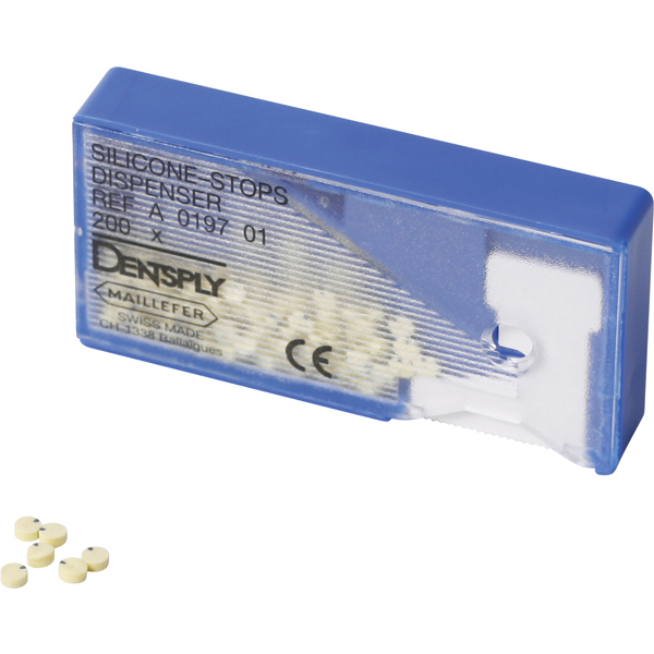 Maillefer stopringe gule, 200 stk.