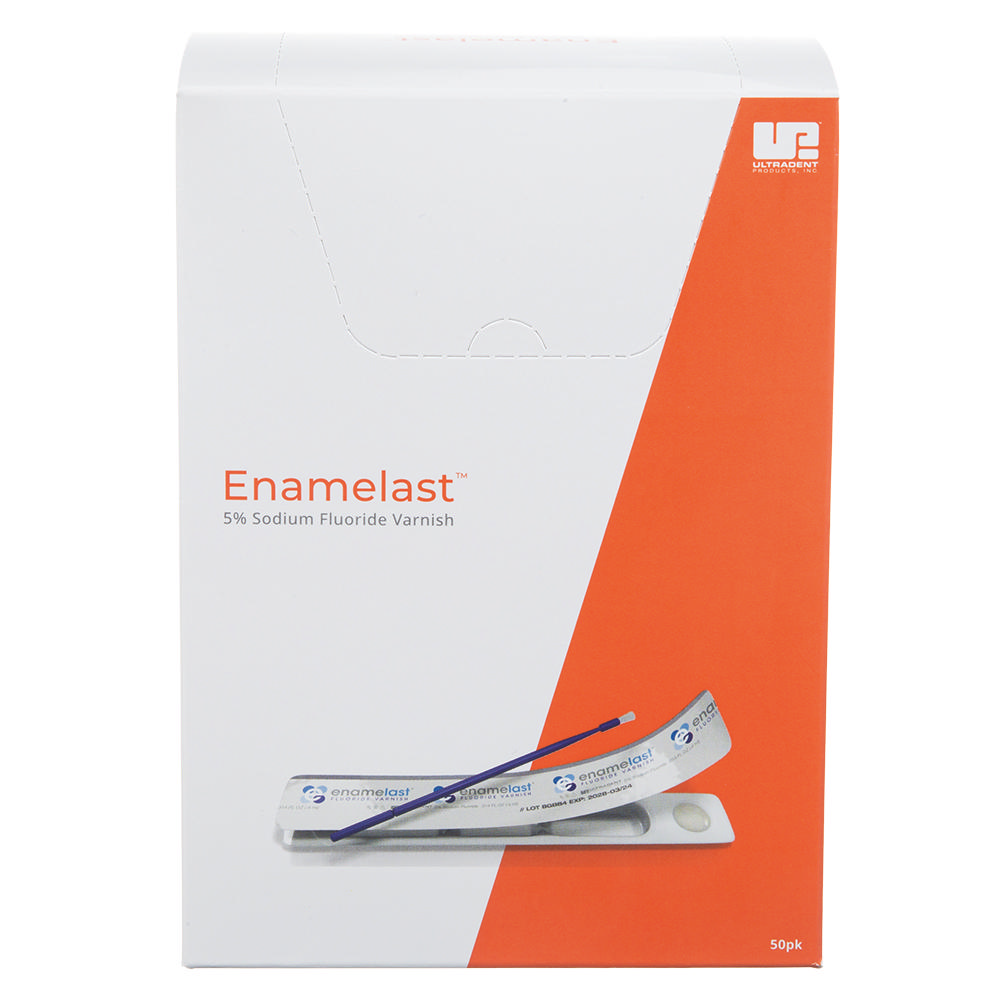 Enamelast fluorlak, skovbær, unit dose 50 x 0,4ml