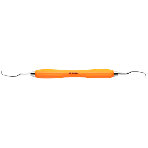 TopDent curette Gracey 11-12 DP, orange