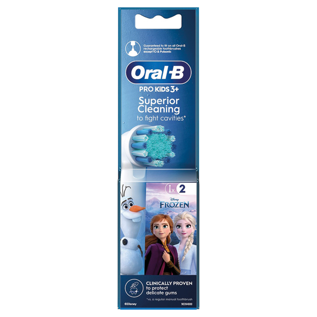 Oral-B Kids Frozen børstehoveder , 2 stk.