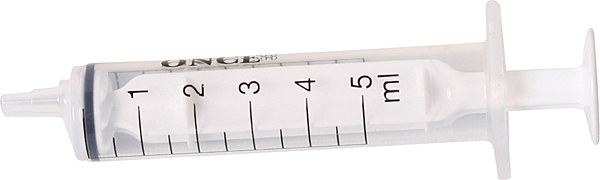 Luer sprøjter 5 ml, 100 stk.