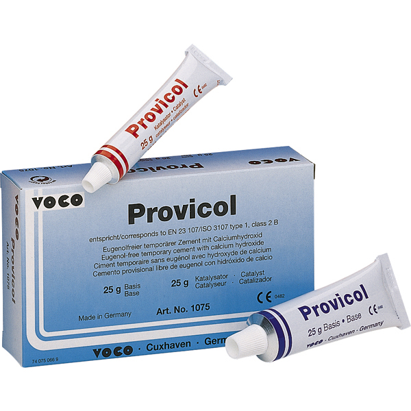 Provicol i tuber, 25 g base/25 g katalysator