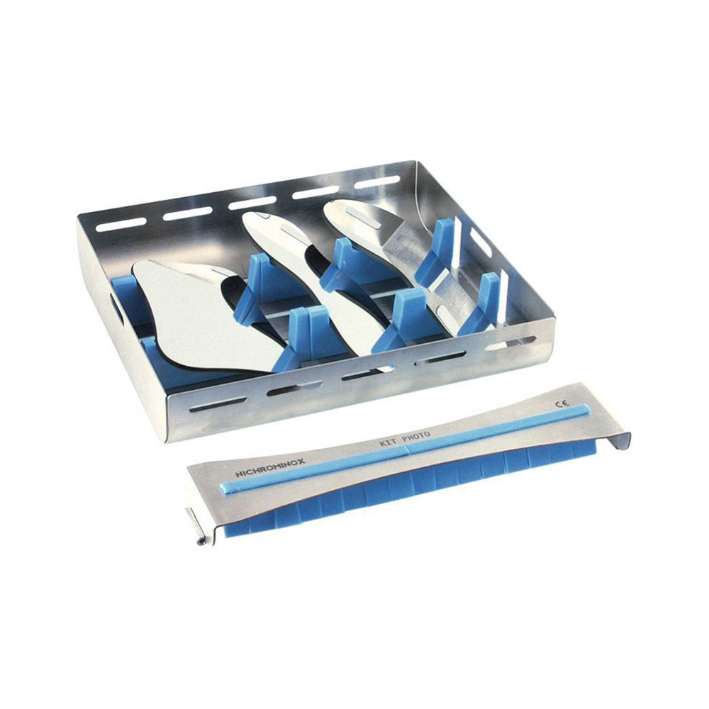 Nichrominox Photo Kit nr 1, kassette og fotospejle