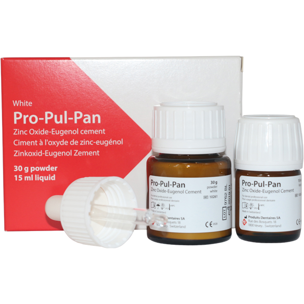 Pro-Pul-Pan zinkoxid-eugenol cement 