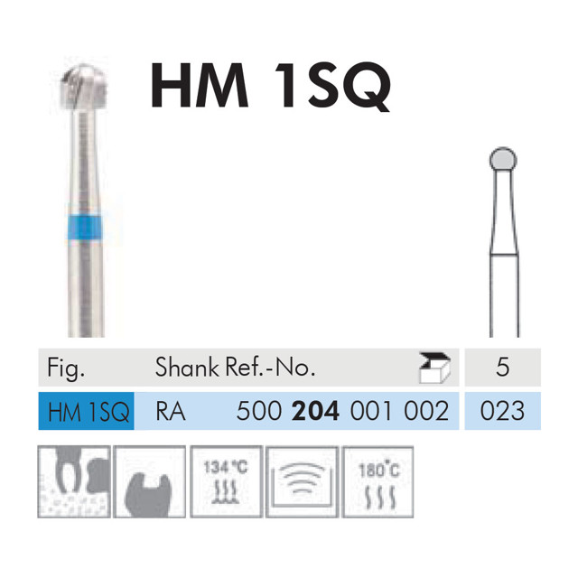 Meisinger HM rosenbor RA 1SQ/023 blå, 5 stk