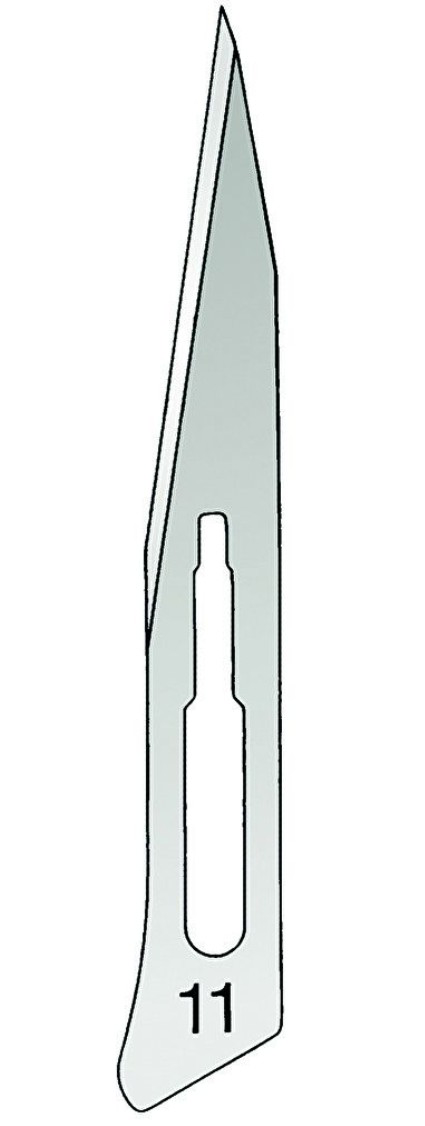 GIMA skalpelblade sterile nr. 11, 100 stk.
